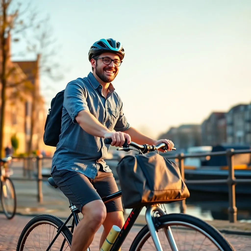 Nederlandse collega's genieten van lunchpauze buiten kantoor